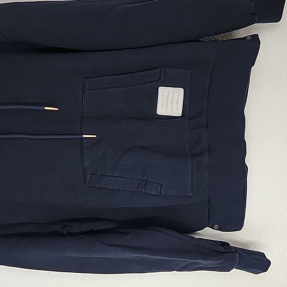 Thom Browne men's stripe hoodie cettire navy blue size 3 - Picture 8 of 15